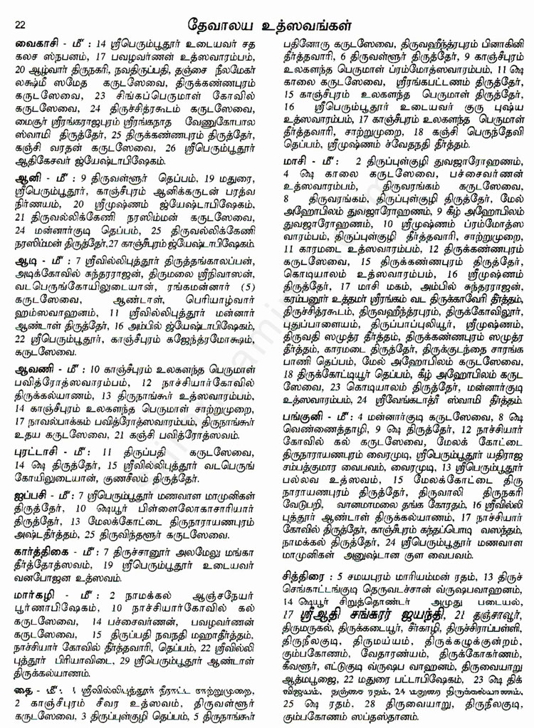 Panchangam